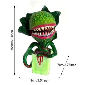 New Cannibal Plant; Resin Prop From Movie; Garden Ornament; Horror Halloween Decoration