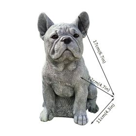 Dog Garden Decoration, Dog Ornaments Statue Garden Decoration Resin