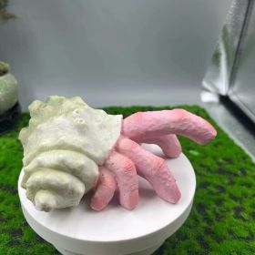 1 pc Finger Parasitic Crab Horror Resin Ornaments, Halloween Gift, Garden Decoration, Home Decor