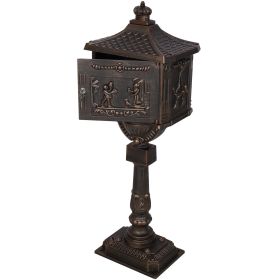 Mail Box, Postal Box, Mailbox Cast Aluminum Bronze