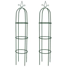 Garden Arch Tower 2 pcs, Metal