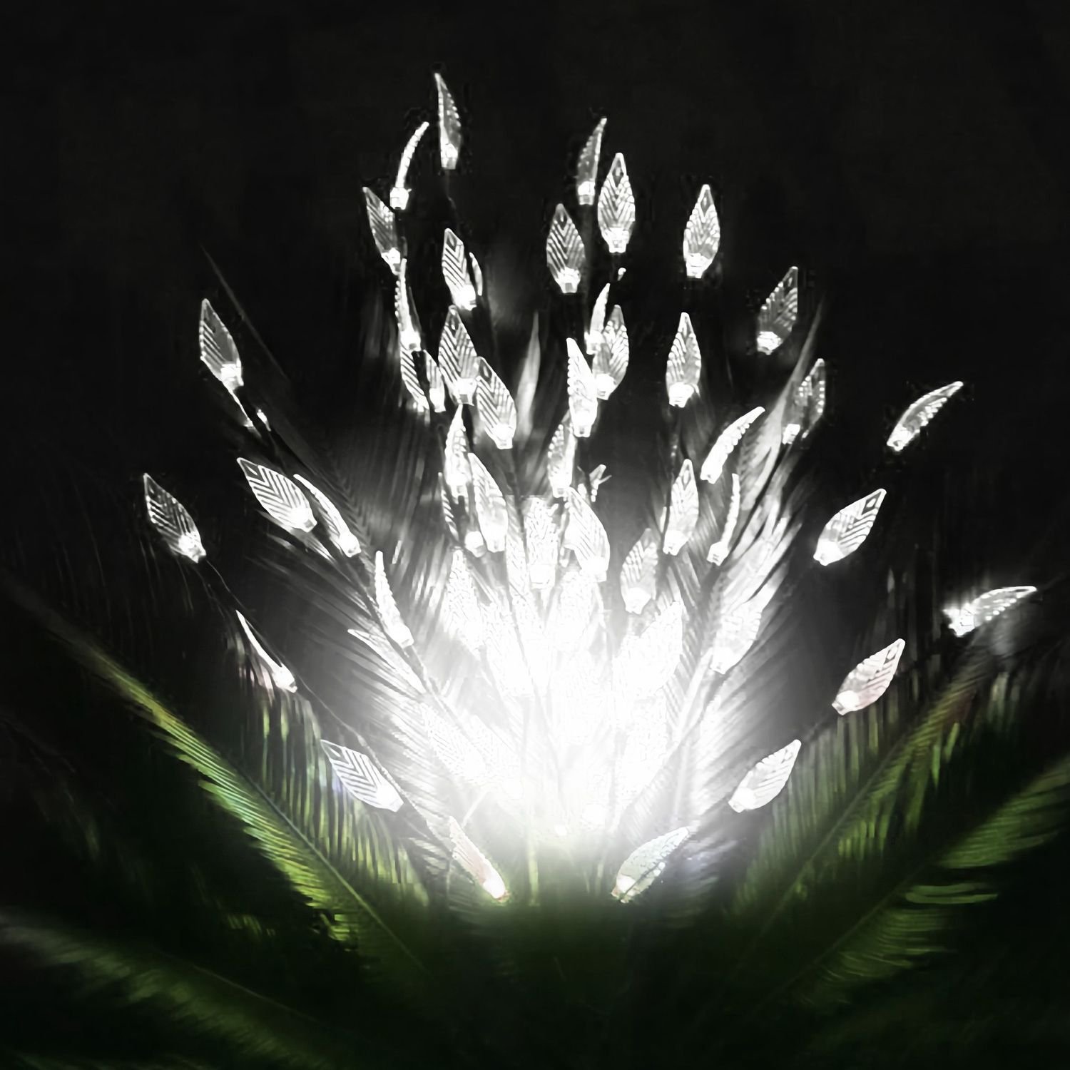 3 PCS 60 LED Solar Garden Lights Tree Branch Leaf Shape Lamp IP65 Waterproof 3 PCS 60 LED Solar Garden Lights Tree Branch Leaf Shape Lamp IP65 Waterproof