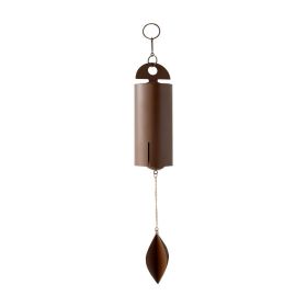 Outdoor Wind Chimes Heroic Antique Wind Bell, Deep Resonance Serenity Bell, Metal Cylinder (size: S)